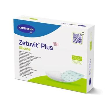 Imagem de Curativo Zetuvit Plus Silicone - Tam. 12,5cm x 12,5cm  Hartmann