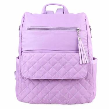 Imagem de Mochila Feminina Casual Grande Escolar Faculdade Espaçosa Moderna Resi