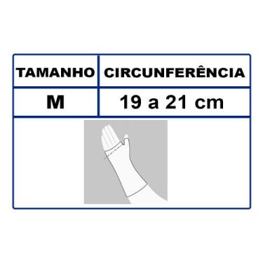 Imagem de Munhequeira Órtese Punho Com Tala Bilateral Curta Mercur, M