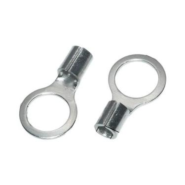 Imagem de 100 Peças Conector De Terminal De Anel De Latão RNB 12V 2.5mm 4mm 6mm 