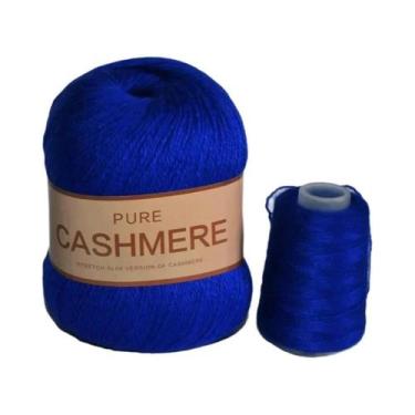 Imagem de Cachecol De Caxemira Tricotado À Mão Para Bebê, Fio Puro Mongol De 70 