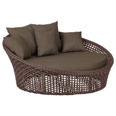 Imagem de Chaise Hungria Pintura Fendi Corda Náutica E9 Trama Original Marrom