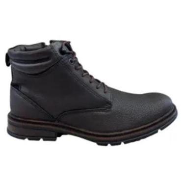 Imagem de Bota Masculina De Couro Conforto Ferracini - Marrom/Chocolate-Masculino