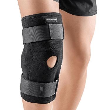 Imagem de Joelheira Articulada Ajustável Hidrolight - Preta-Unissex