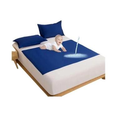 Imagem de Capa De Colchão Impermeável De TPU Para Casais, Protetor De Urina Para