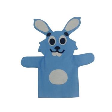 Imagem de Fantoche Coelho Sansão de Feltro Turma do Bairro Contar Histórias - GL