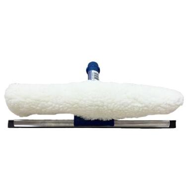 Imagem de Rodo Combinado 2 em 1 Limpa Vidros Com Luva 35cm SEM CABO Para Limpeza