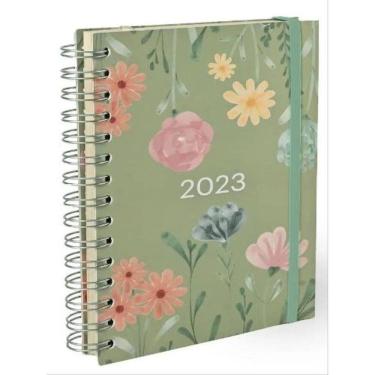 Imagem de 2023 Agenda Floral W Ana Luiza  Jardim Horizontal Teca Semanal M - 15,5 X 21,00