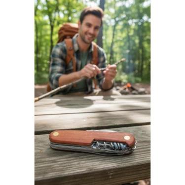 Imagem de Canivete Multifuncional 18 Funções Bolso Camping Pesca - Congratulatio
