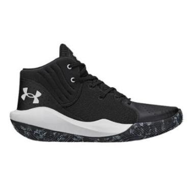 Imagem de Tênis Under Armour Jet 21 Basquete Preto e Grafite - Masculino 43-Masculino