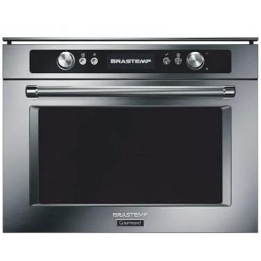 Imagem de Forno Elétrico Brastemp de Embutir Gourmand a Vapor 34 Litros Inox 220
