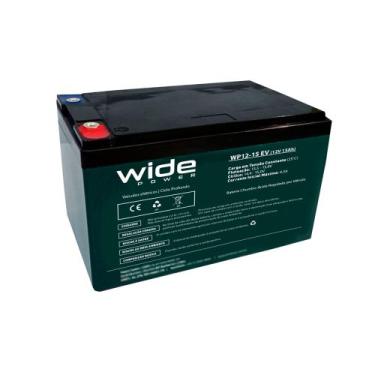 Imagem de Bateria 12v 15ah Ciclo Profundo Para Bike Elétrica, Patinete - Wide