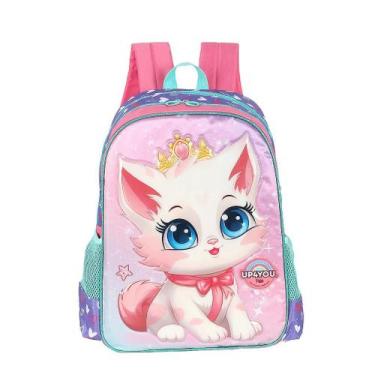 Imagem de Mochila de Costas Luxcel Up4You Gatinha Verde, Verde, Único