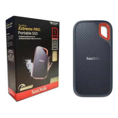 Imagem de SSD 1TB Externo Portátil SanDisk Extreme PRO USB 3.2 Gen 2x2 Leitura 2