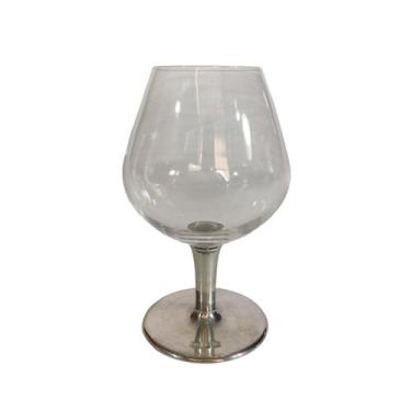 Imagem de Taça de Cristal c/Haste de Estanho, para Cognac - 450ml - (P426R18) - 