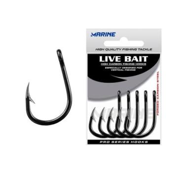 Imagem de Anzol marine sports live bait black