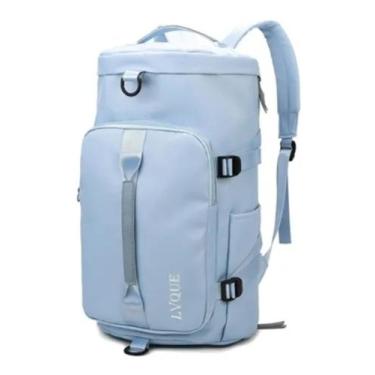 Imagem de Bolsa para Viagem Passeio Camping Academia Treino - Imports, Azul clar