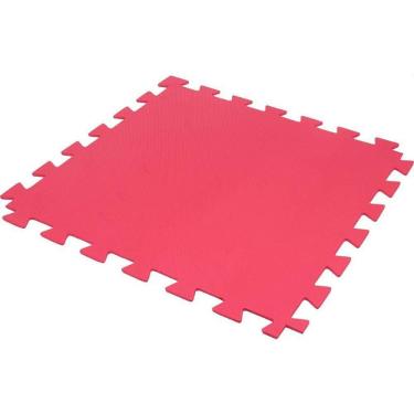 Imagem de Tatame EVA Vermelho 1x1m 15mm Antiderrapante com Encaixes Carlu Brinquedos