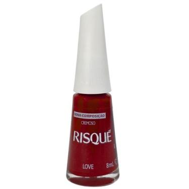 Imagem de Esmalte Cremoso Risqué Love 8ml Hipoalergênico