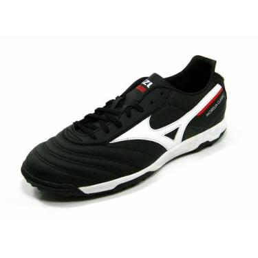Imagem de Chuteira Morelia Society AS CLASSIC preto/vrm - Mizuno, 44