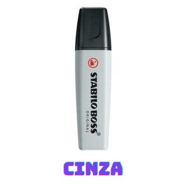 Imagem de Marca Texto - Stabilo - Cis, Cinza, Unico
