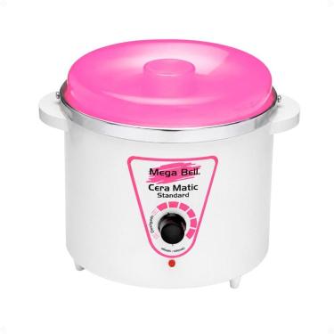 Imagem de Cera Matic Standard Mega Bell Com Refil Capacidade 900g Rosa