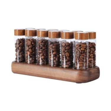 Imagem de 12 Recipientes De Armazenamento De Grãos De Café Em Dose Única, Tubo D