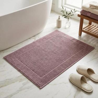 Imagem de Toalha de Piso Loft Algodão 50x70cm 600 g por m² Appel, Orquídea Mist