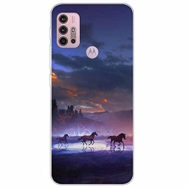 Imagem de Capa de telefone TPU para Motorola Moto G60S G60 Macio Silicone Paisagem Slim para Moto G30 G20 Capas G 60s 60 Capa Funda Bonito, 31, Para Moto G30