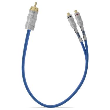 Imagem de Cabo Y RCA Taramps Blindado TYB 1M/2F - 1 Conector Macho 2 Conectores Fêmeas Dupla Blindagem 