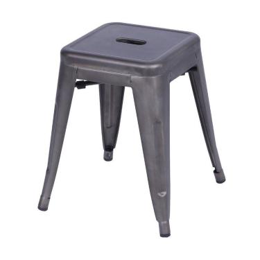 Imagem de Banqueta Boxbit Titan Tolix Em Aço Com Pintura Epoxi Bronze