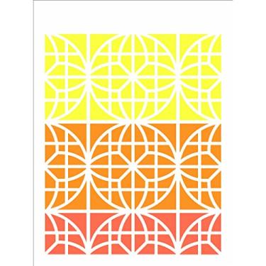 Imagem de Stencil de Acetato para Pintura Opa 15x20 2349 Estamparia Vitral Globo