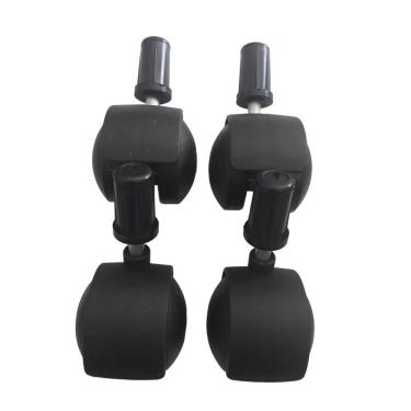 Imagem de Rodizio Para Móveis Roda De Nylon Kit S40 G Bucha 16 Mm Mf