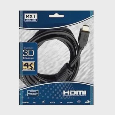 Imagem de Cabo hdmi 10 metros 2.0 4K ultra HD 3D filtro pino dourado