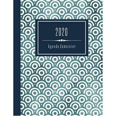 Imagem de 2020 Agenda Semainier: Grand Calendrier Janvier à Decembre avec To Do List + 45 Pages Dot Grid Pointillé - Journalier Organisateur A4 - Pratique Planificateur Journal Carnet Design Japonais Classique