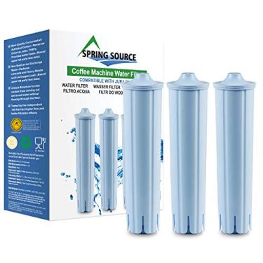 Imagem de Spring Source - Filtro de Água Potável CMF001 para Jura Capresso Clearyl Blue 71445, 67879, ENA3, ENA4, ENA5, J6, J9, J95 - 3 Peças