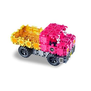 Imagem de Plasbrink Clic & Lig Truck (Caminhão de Construção, 106 Peças, Infantil Unissex)