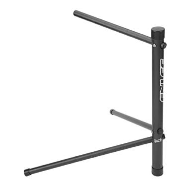 Imagem de Rack de Armazenamento de Bicicleta, Suporte de Bicicleta Elegante 44 Lb Rolamento Liga de Alumínio Resistente à Corrosão Com Tampas de Plástico para Bicicletas de Eixo Reto (Preto LR063682)