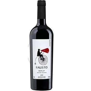 Imagem de Vinho Brasileiro Pizzato Fausto Merlot Rosé