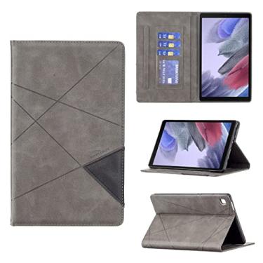 Imagem de Estojo de Capa Premium PU Leather Case Compatible with Samsung Galaxy Tab A7 Lite 8.7 inch T220/T225 (2021),Smart Magnetic Flip Fold Stand Case with Card Slot Protective Cover Compatible with Man/Woma