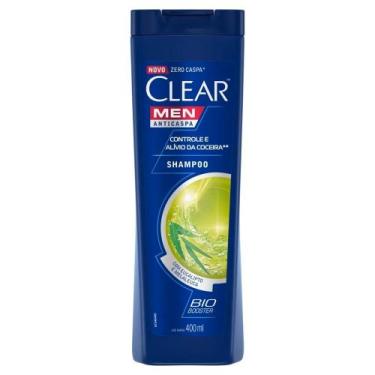 Imagem de Shampoo Anticaspa Clear Men Controle E Alívio Da Coceira 400ml - Clean