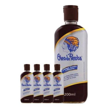 Imagem de Óleo De Peroba 200Ml Kit Com 5 Unidades