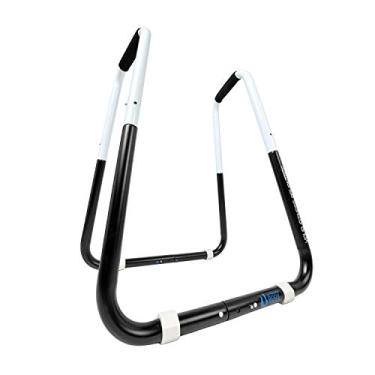 Imagem de Ultimate Body Press Dip Bar Fitness Station, White/Black