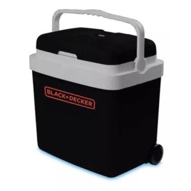 Imagem de Black Decker Mini Geladeira, Cooler Térmico Ideal para Viagens e Acampamentos, Capacidade de 33 Litros, Modelo BDC33L-BR, 12V