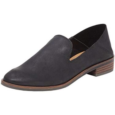 Imagem de Lucky Brand Mocassim feminino Cahill, Preto, 36