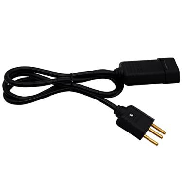 Imagem de Extensão Elétrica Bivolt Preto Profissional 1 Metro (7 Metros)