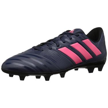 Imagem de adidas Tênis de futebol feminino Nemeziz 17.4 FG W, azul traçado/vermelho raspado/preto, 36 M EUA, Azul vestígio/vermelho zest/preto, 5