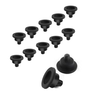 Imagem de 815689 Peças de reposição para pés de borracha de grelha para peças de lobo, grelha de lobo, pés de borracha, fogão a gás, grelha de fogão de lobo, grelha de pés, protetor de grade de pés,