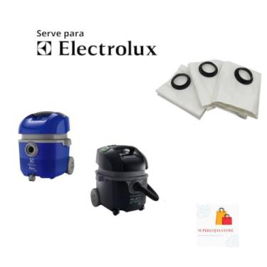 Imagem de Saco de Aspirador de Pó Electrolux Flex 1400 Com 3 Unidades - Porto-Pe