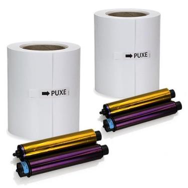 Imagem de Papel Fotográfico e Ribbon Kodak 305 - 2 Kits de Impressão